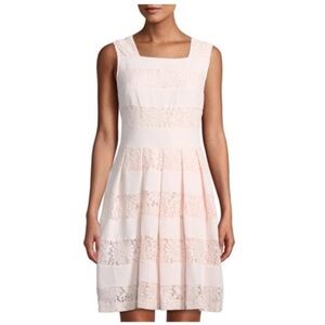 Womens Karl Largerfeld Paris striped fit and flare size 12 NWT